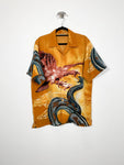 Camisa Snake - Talla L - Caramelo Vintage