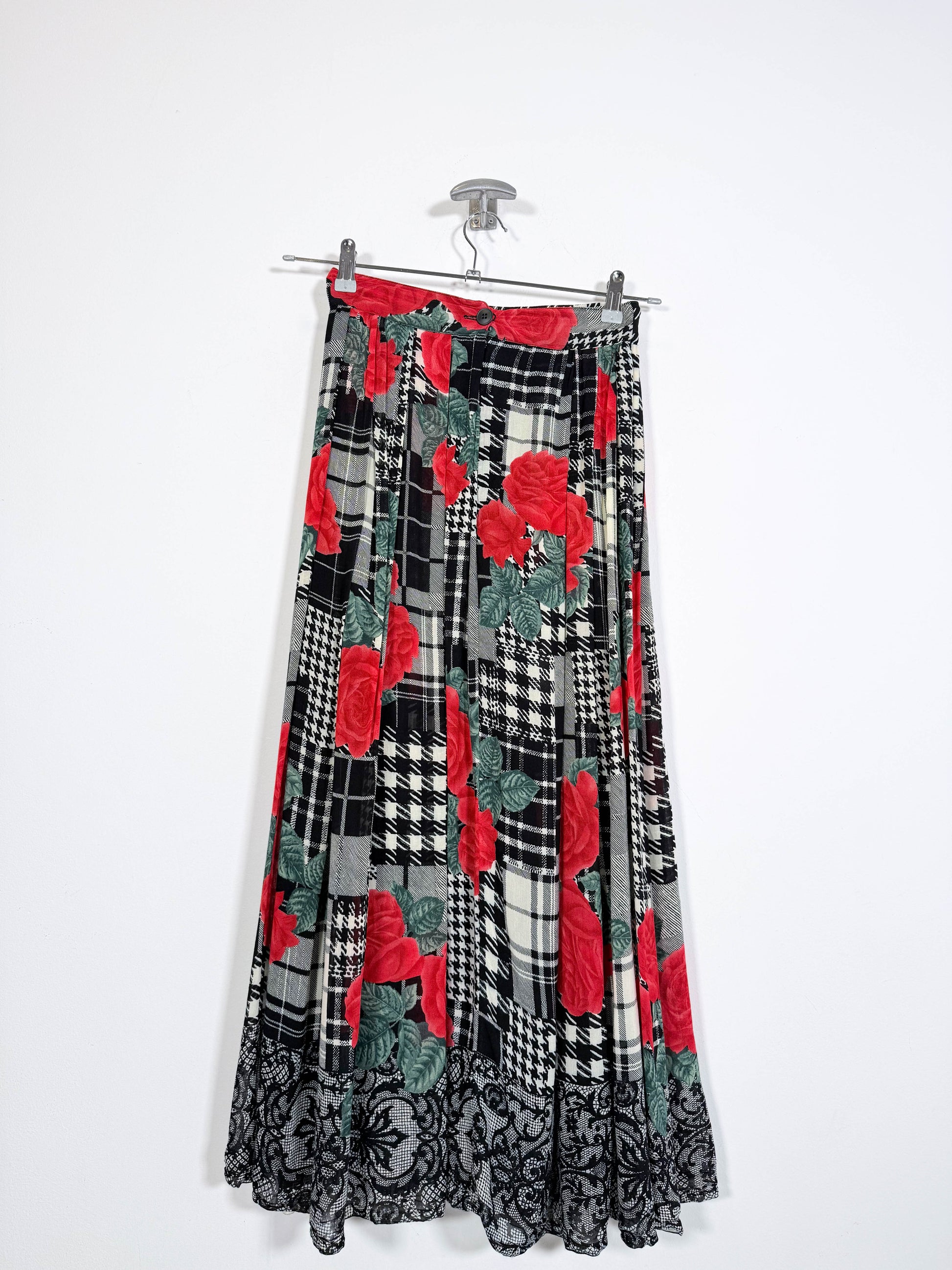 Falda plisada Valentina - Talla 36 - Caramelo Vintage