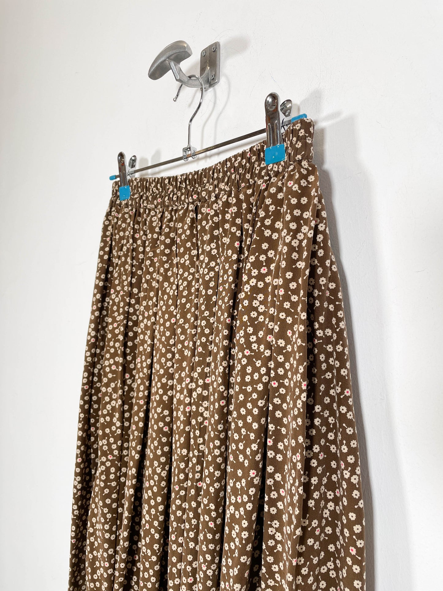Falda plisada Marinabravin - Talla 36/38 - Caramelo Vintage