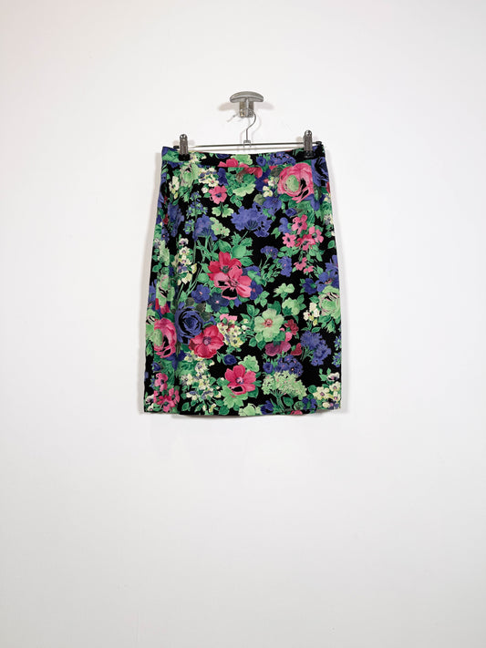 Falda Bouquet - Talla 36 - Caramelo Vintage
