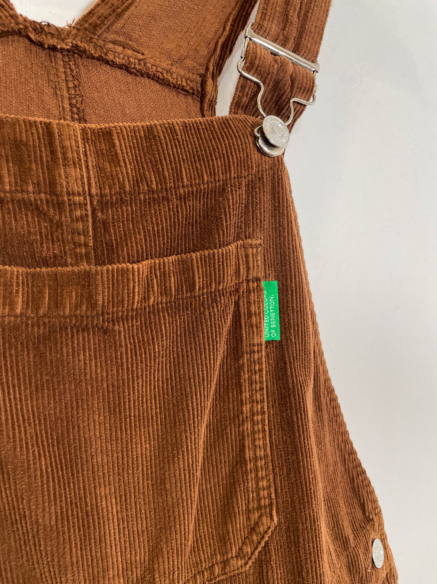 Peto de pana cargo Benetton - Talla L