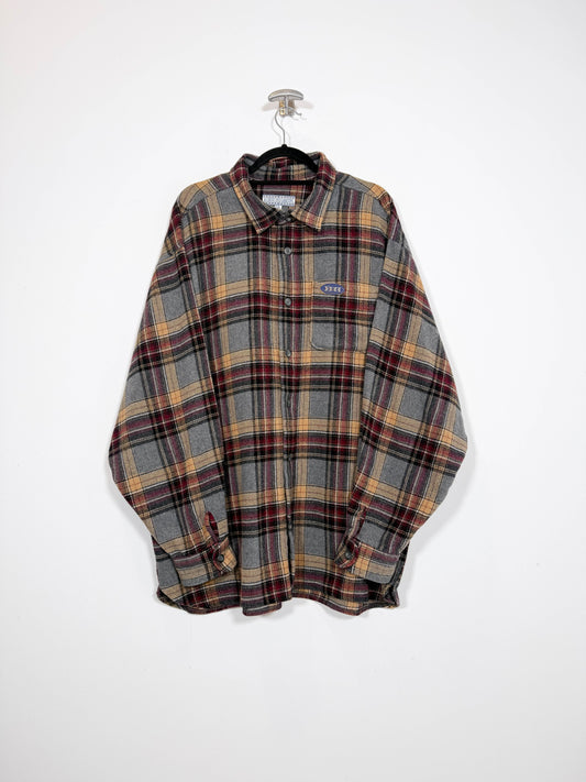 Sobrecamisa de franela Garçons - Talla XXL - Caramelo Vintage