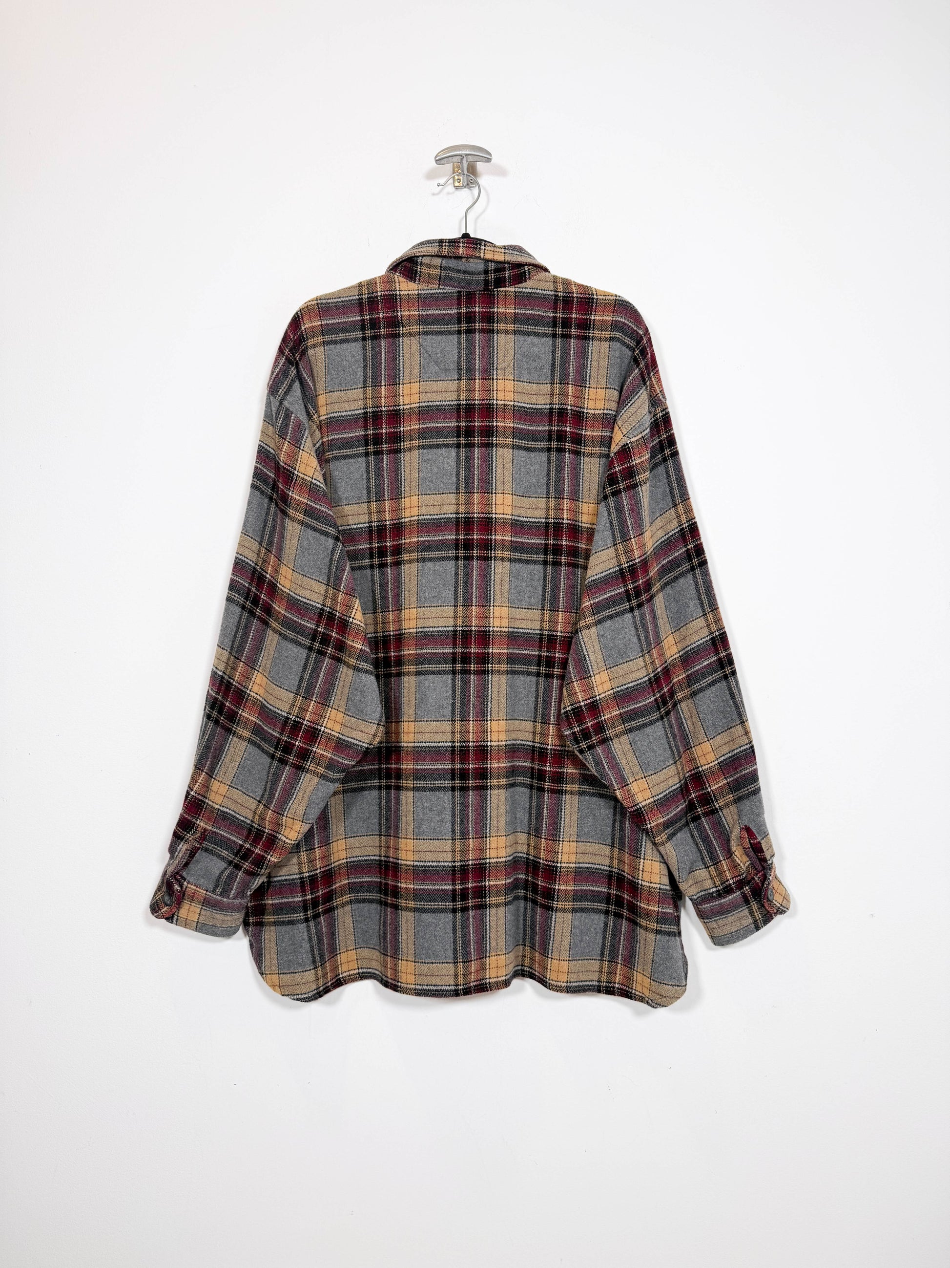 Sobrecamisa de franela Garçons - Talla XXL - Caramelo Vintage