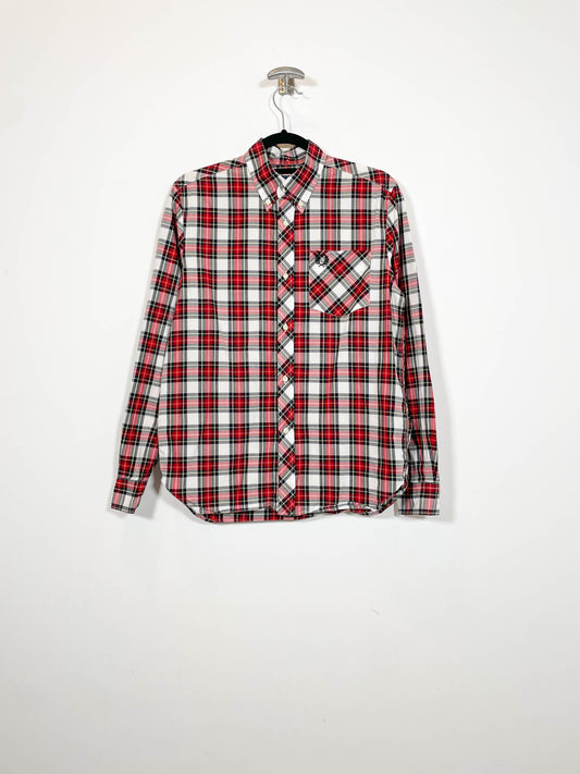 Camisa Fred Perry - Talla S - Caramelo Vintage