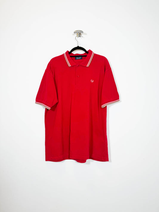 Polo Fred Perry - Talla XL - Caramelo Vintage
