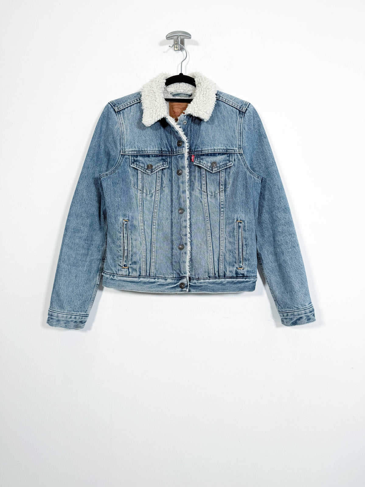 Chaqueta vaquera Levi's con borrego - Talla S
