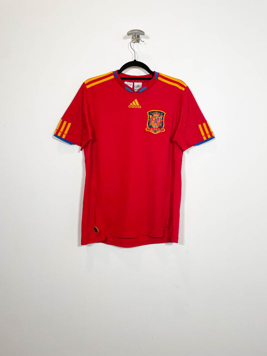 Camiseta Adidas selección española 2010 - Talla M - Caramelo Vintage