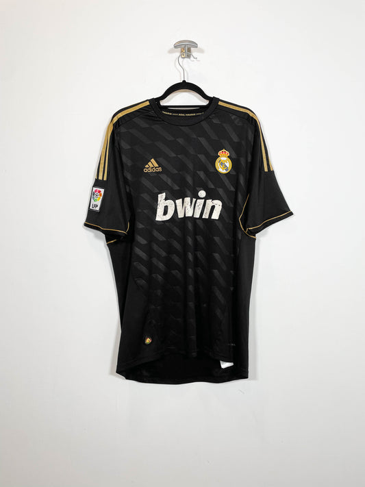 Camiseta Adidas Real Madrid 2011/12 - Talla L - Caramelo Vintage