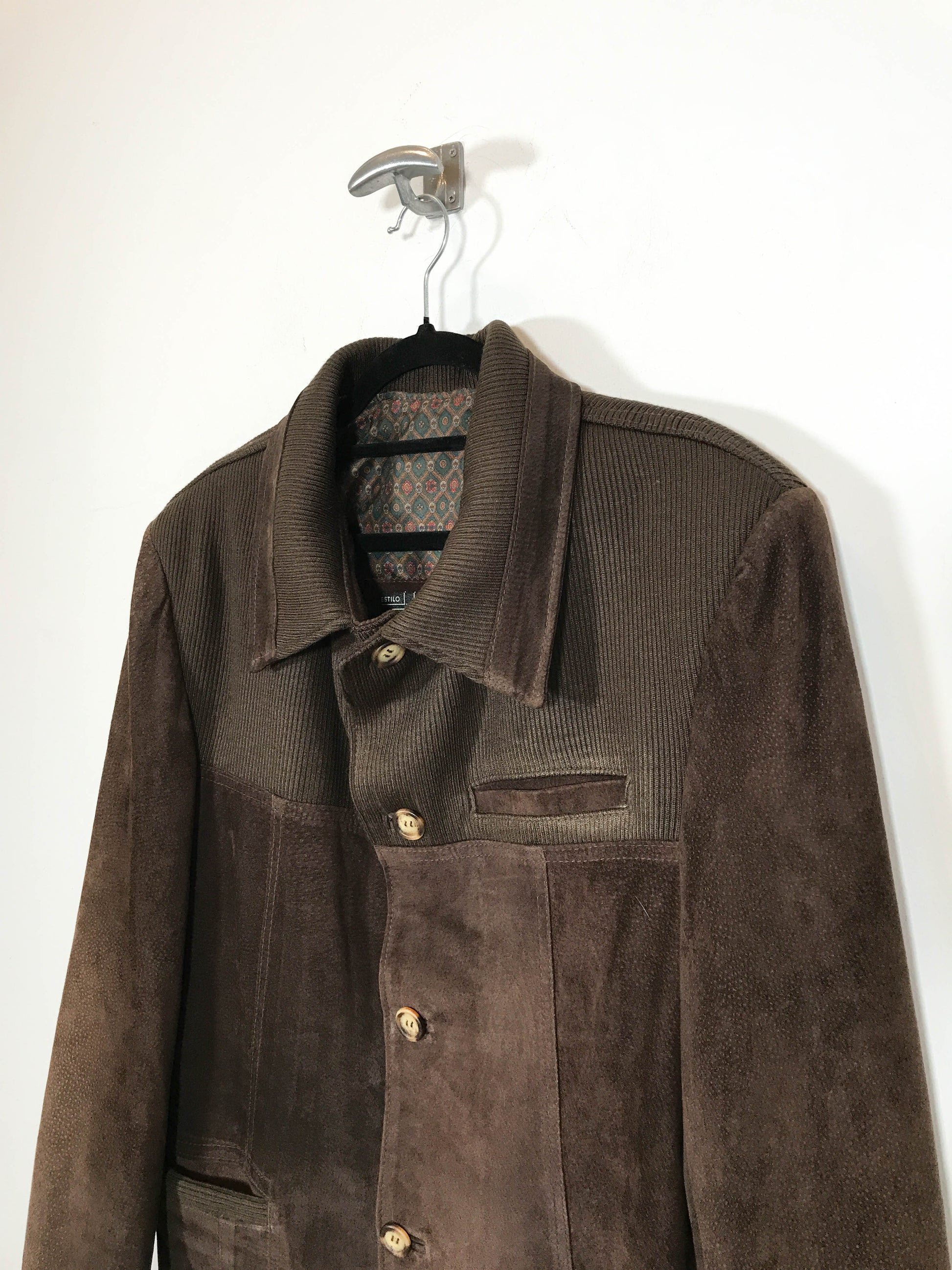 Chaqueta de ante DS - Talla L - Caramelo Vintage