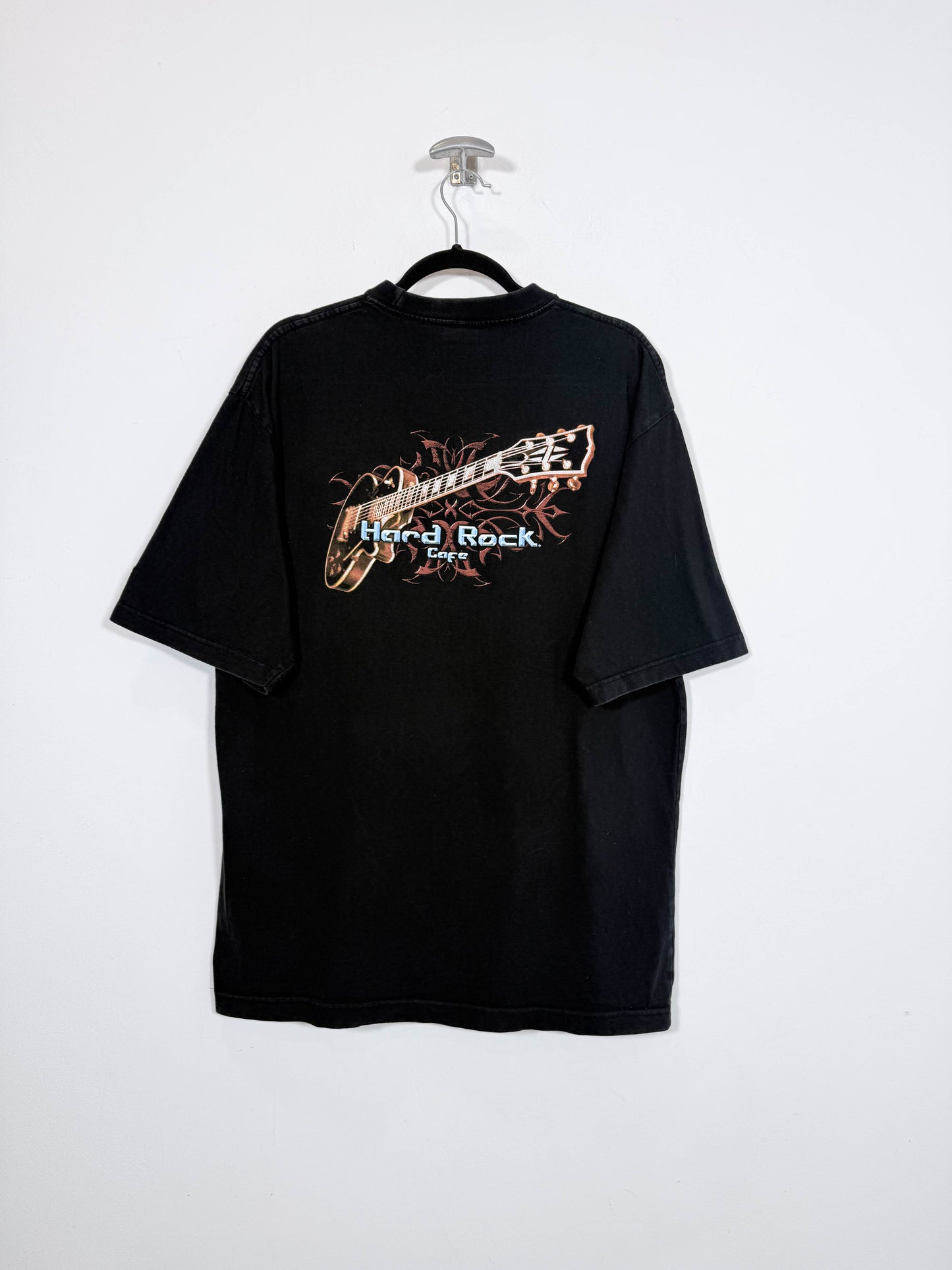 Camiseta Hard Rock Munich - Talla XL - Caramelo Vintage