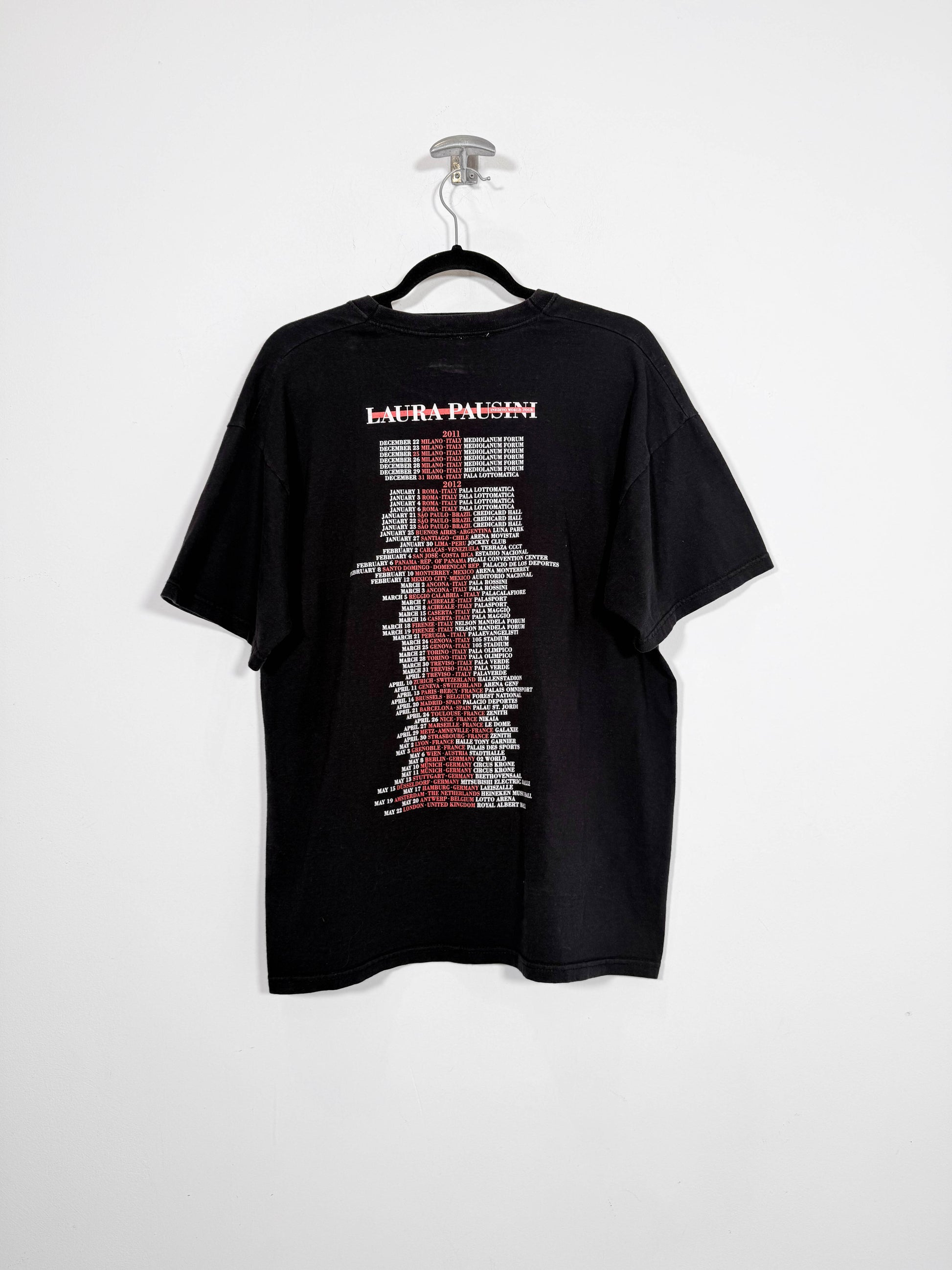 Camiseta Laura Pausini - Talla L - Caramelo Vintage