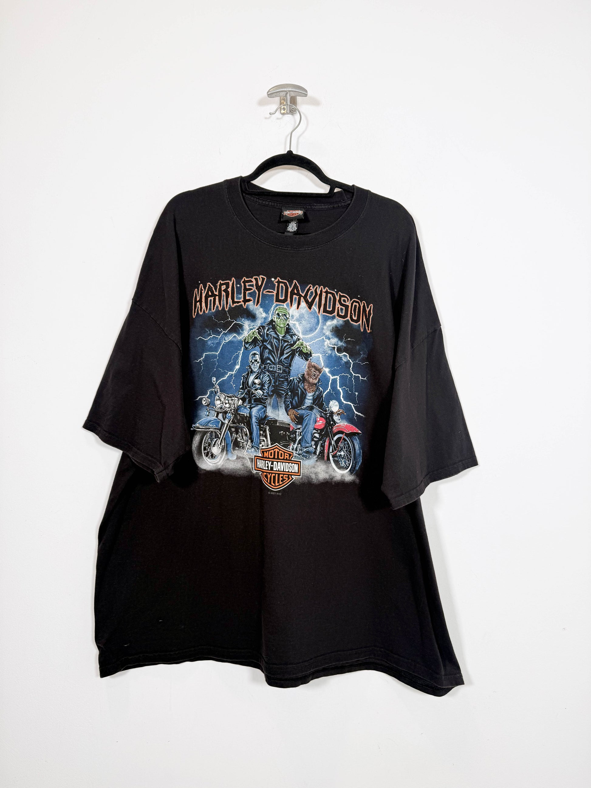 Camiseta Harley Davidson - Talla 3XL - Caramelo Vintage