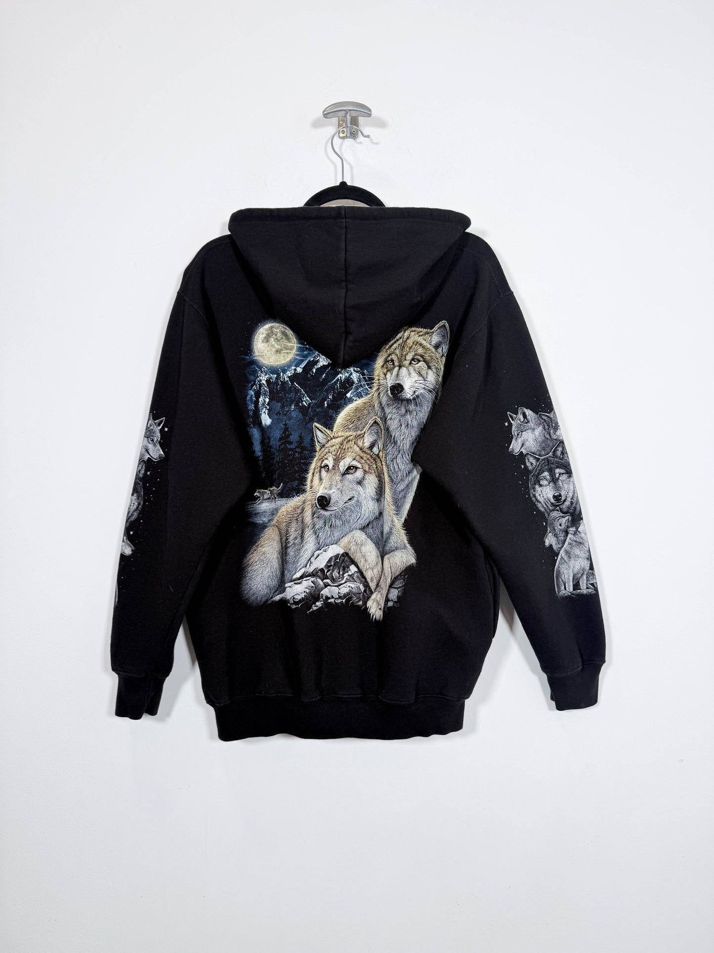 Sudadera Lobos - Talla L - Caramelo Vintage