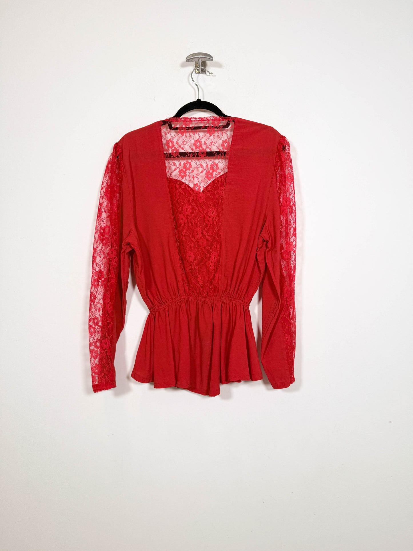 Camisa Red Velvet - Talla M - Caramelo Vintage