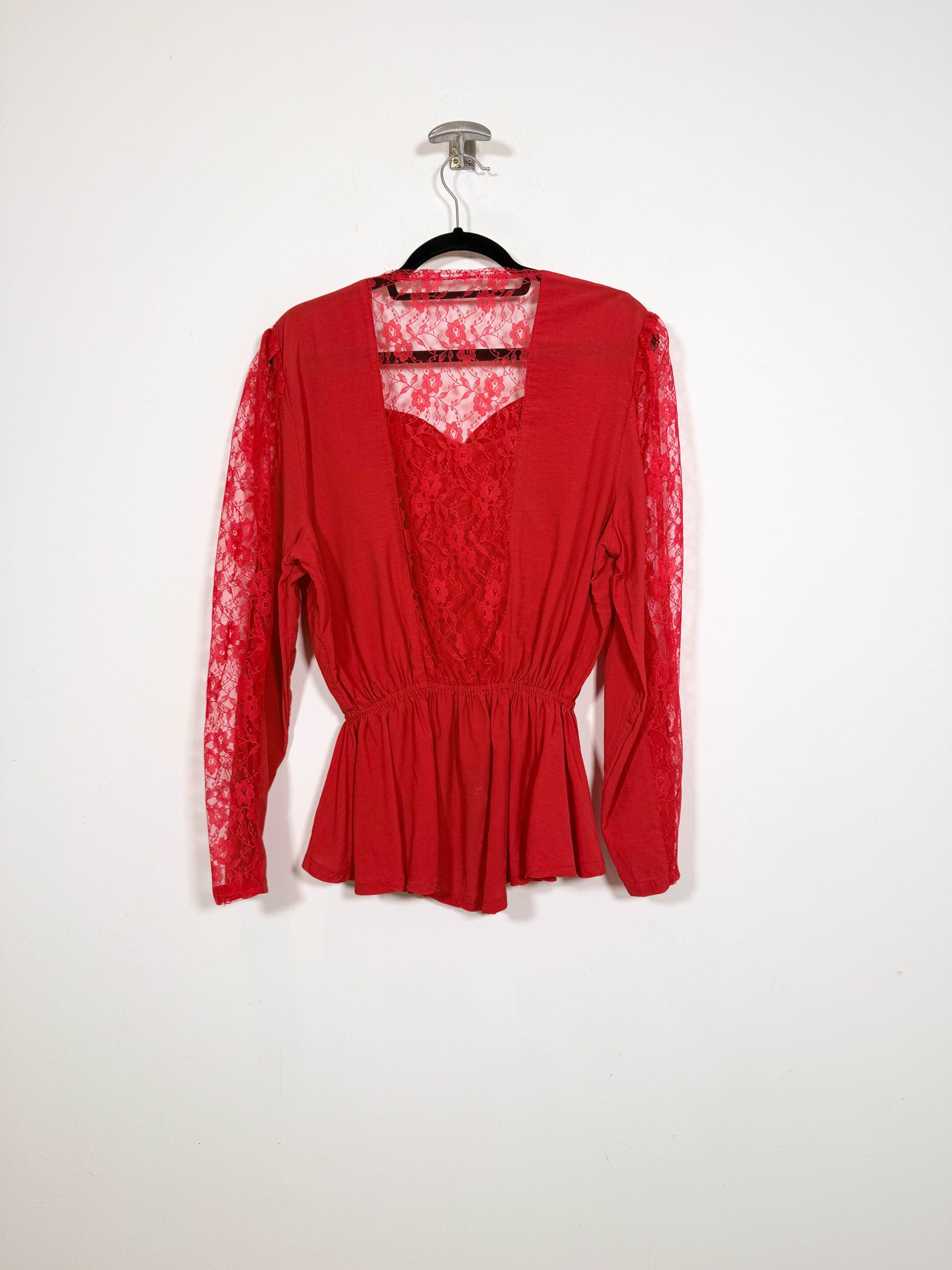 Camisa Red Velvet - Talla M - Caramelo Vintage