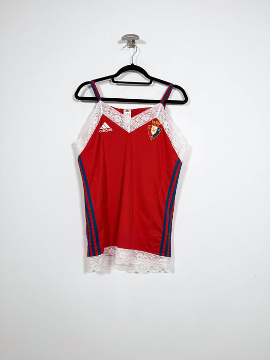 Camiseta Osasuna Reworked - Talla M - Caramelo Vintage