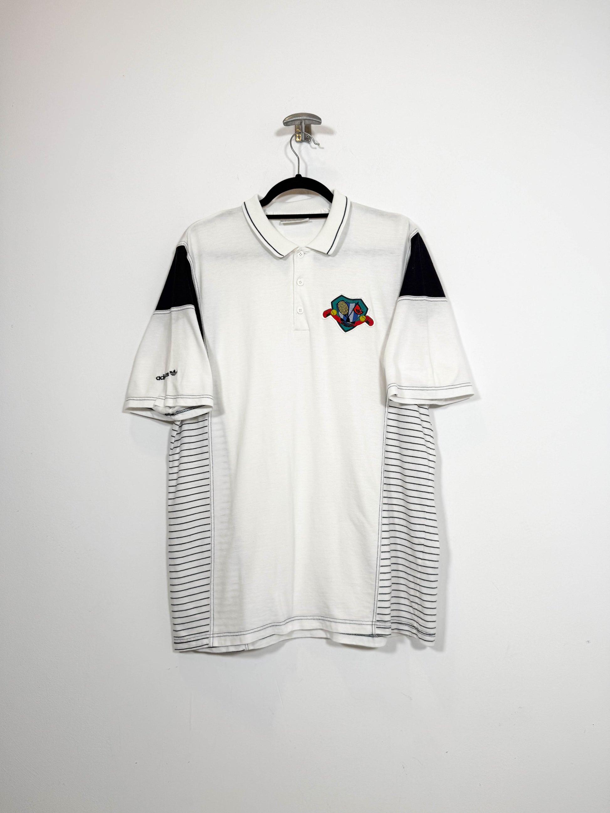 Polo Adidas 90's - Talla L/XL - Caramelo Vintage