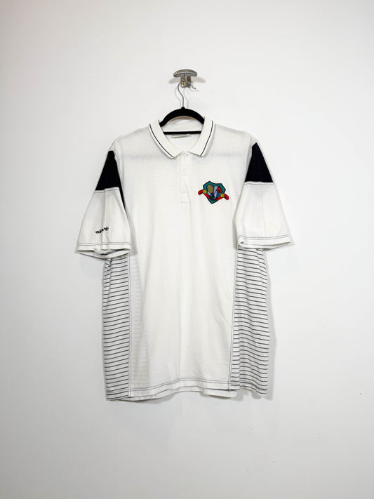 Polo Adidas 90's - Talla L/XL - Caramelo Vintage