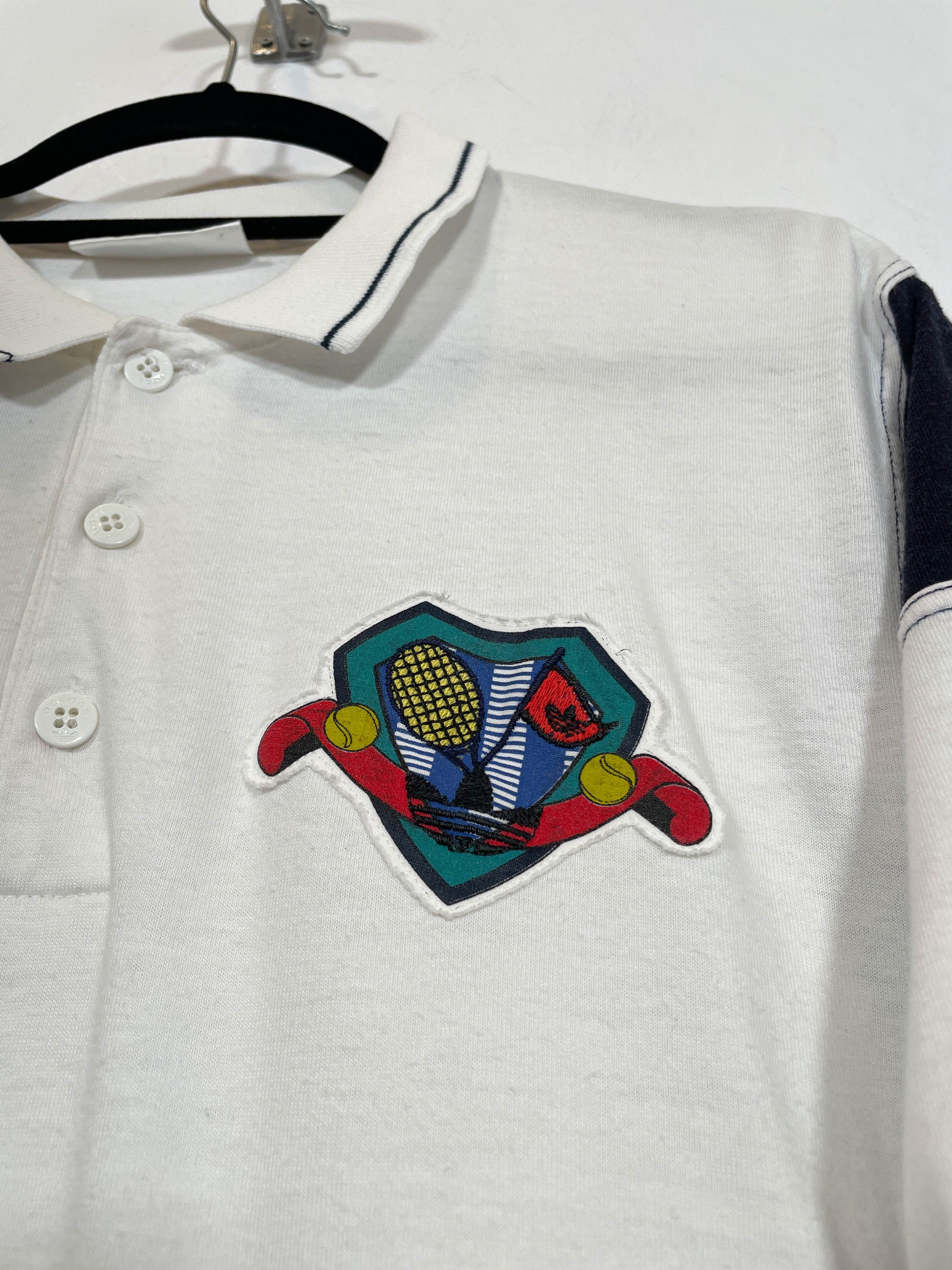 Polo Adidas 90's - Talla L/XL - Caramelo Vintage