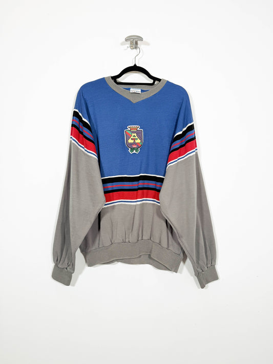 Sudadera Adidas 80's - Talla L - Caramelo Vintage