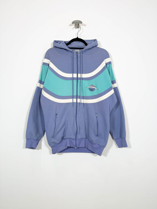 Sudadera con cremallera Adidas 90's - Talla M/L - Caramelo Vintage