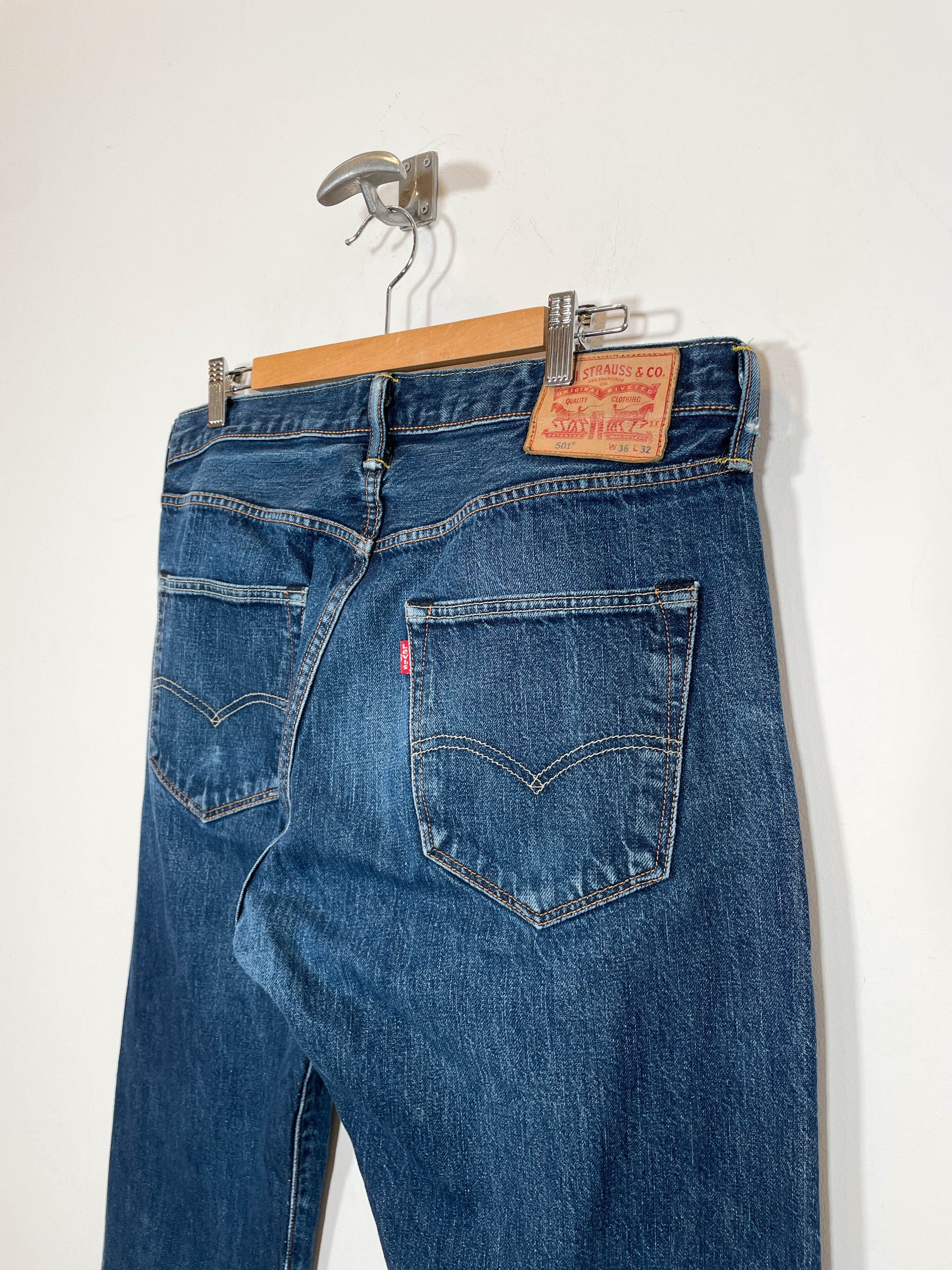 Pantalón Levi's 501 - Talla W36 - Caramelo Vintage