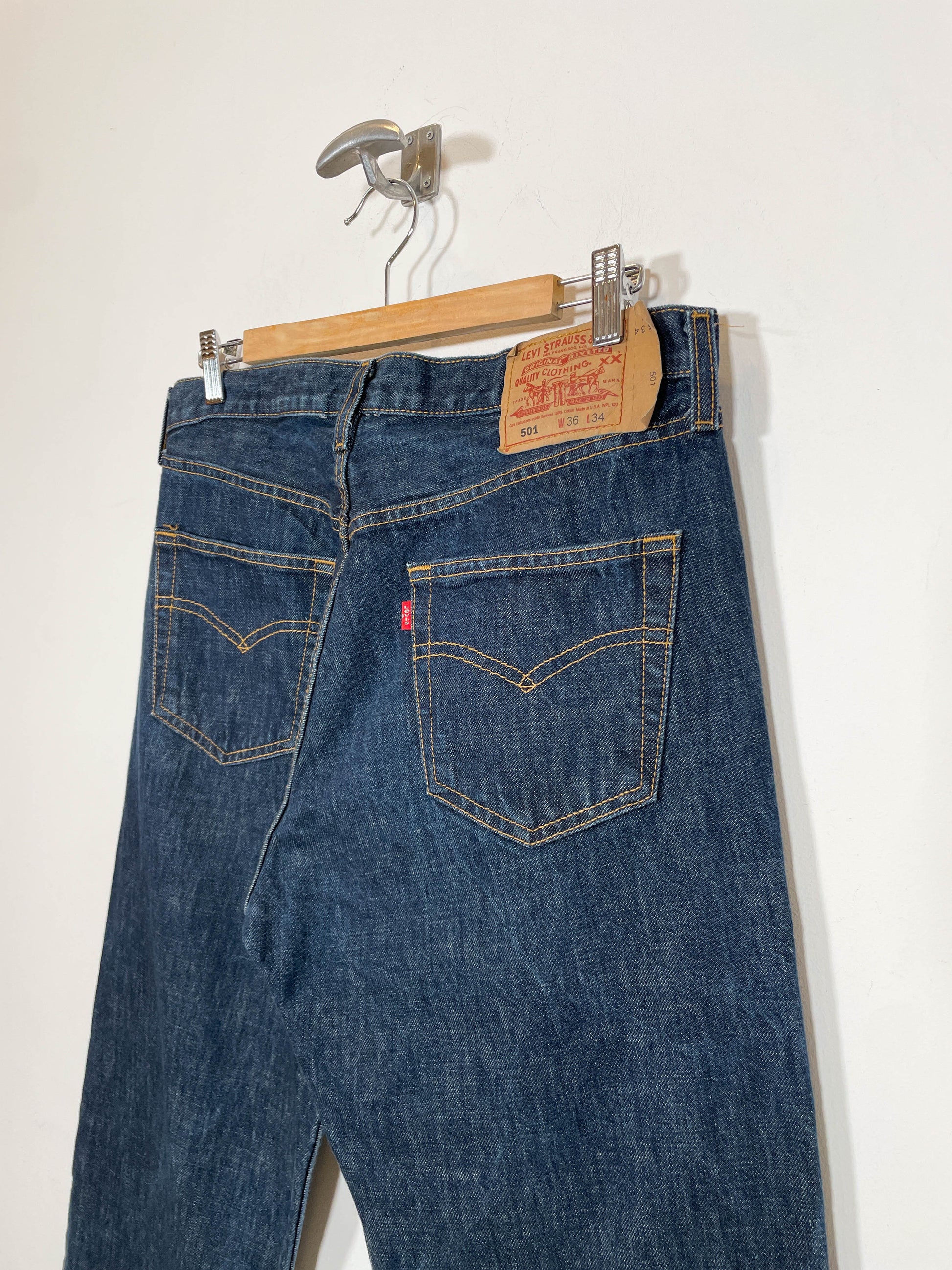 Pantalón Levi's 501 - Talla W36 - Caramelo Vintage