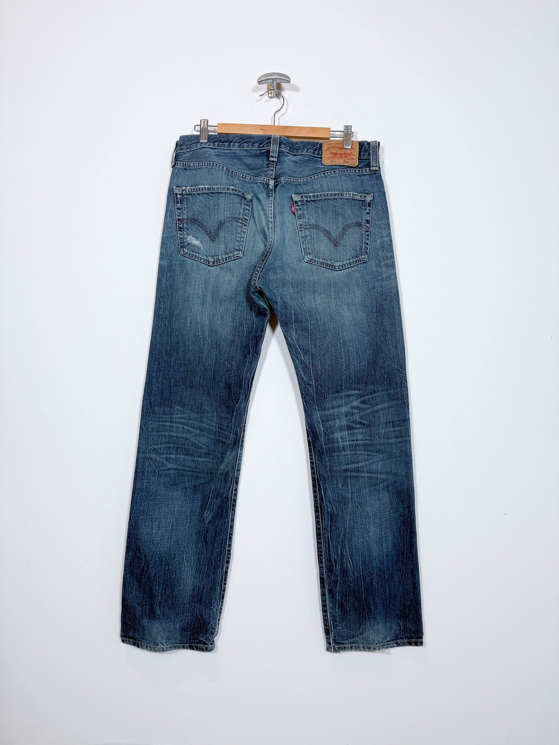 Pantalón Levi's 501 - Talla W34 - Caramelo Vintage