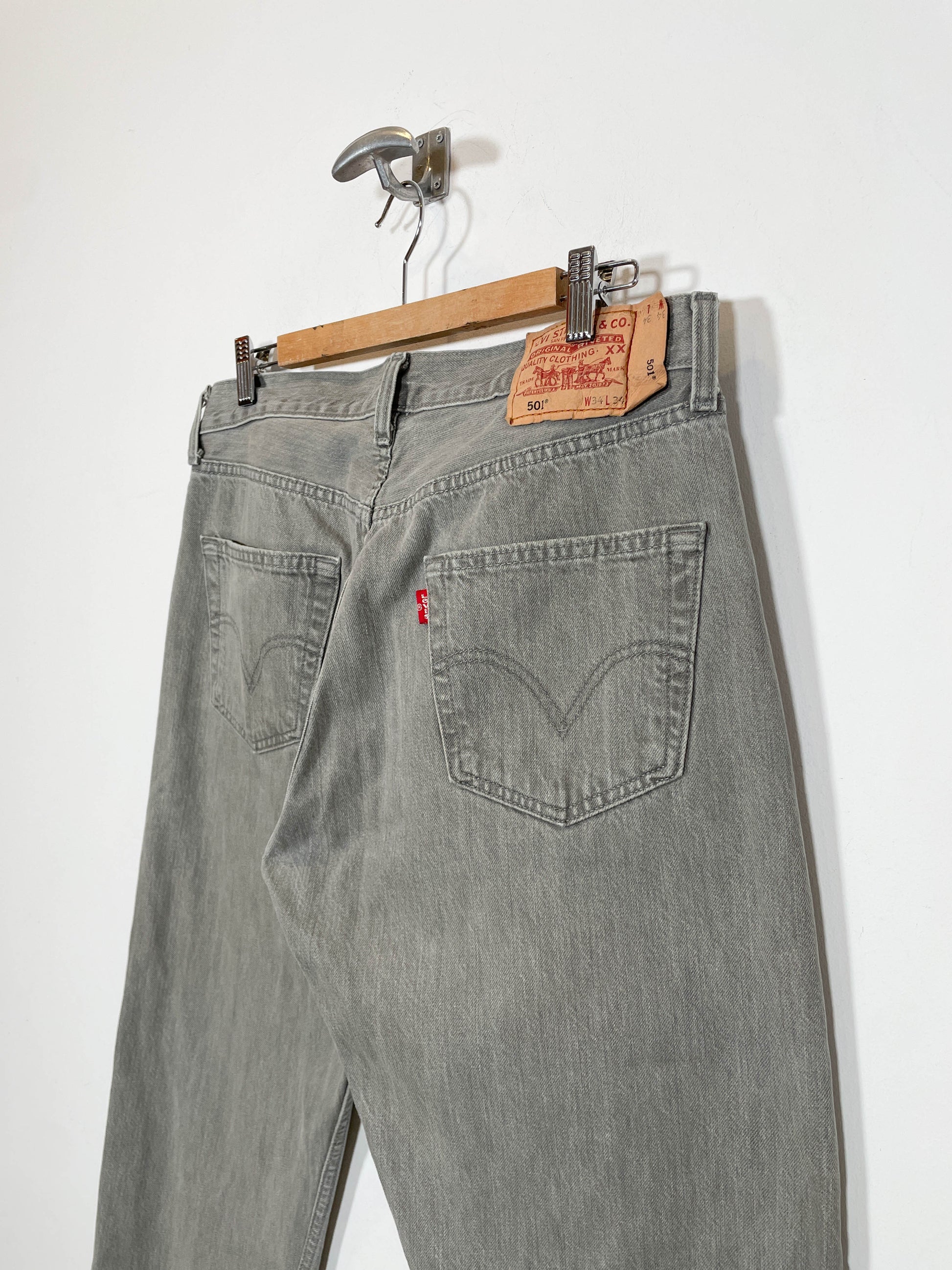 Pantalón Levi's 501 - Talla W34 - Caramelo Vintage