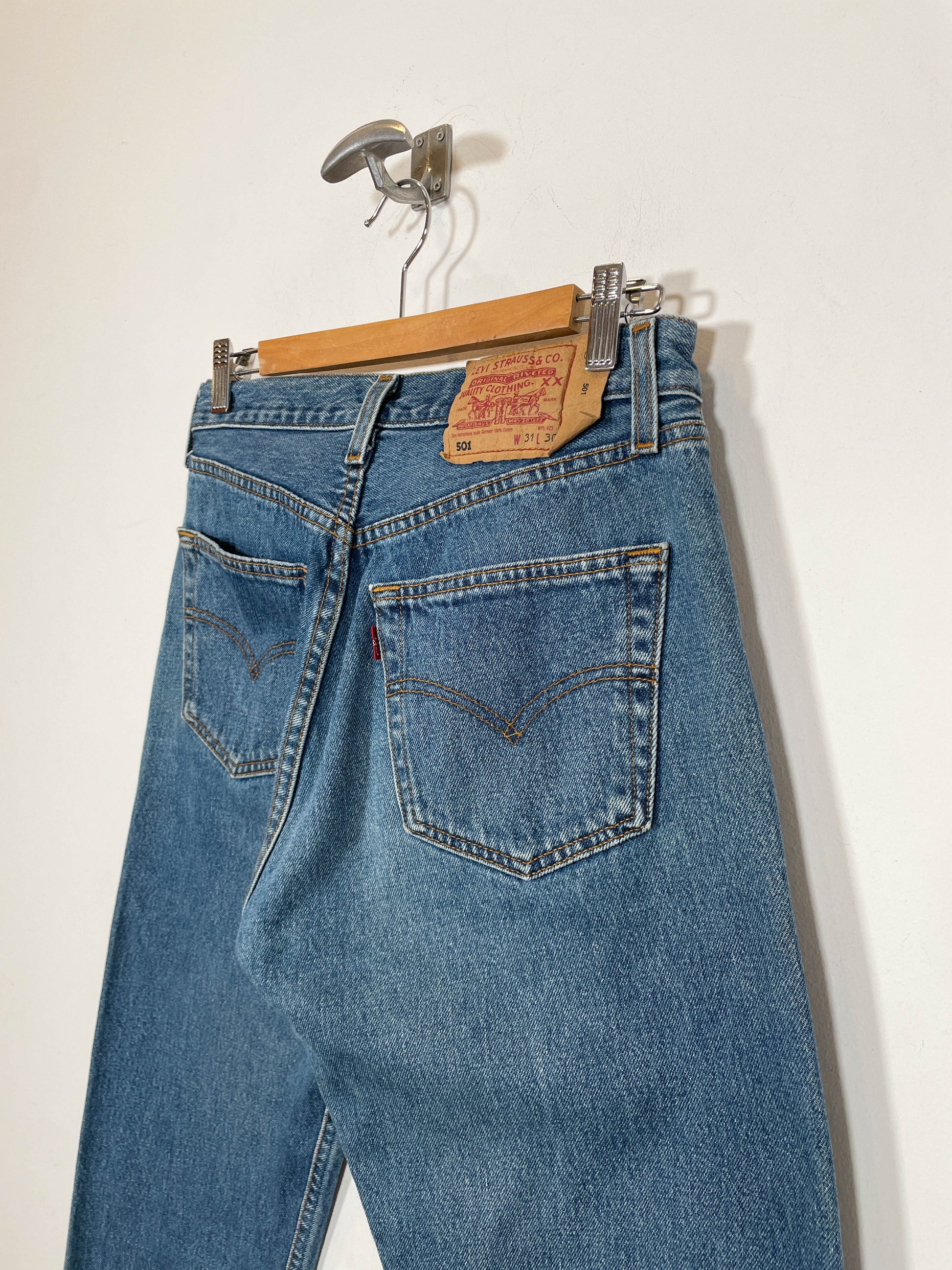 Pantalón Levi's 501 - Talla W31 - Caramelo Vintage
