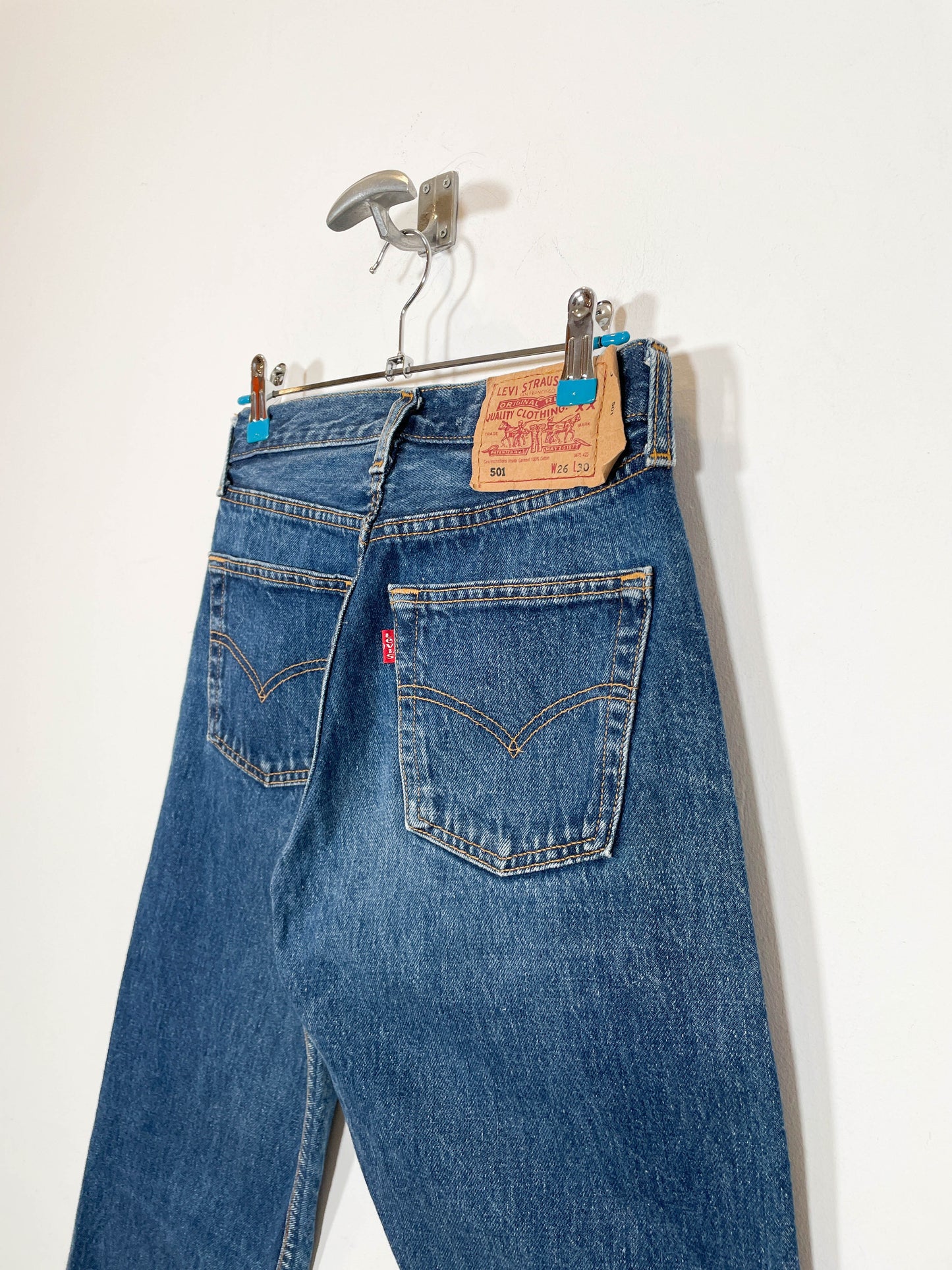 Pantalón Levi's 501 - Talla W26 - Caramelo Vintage