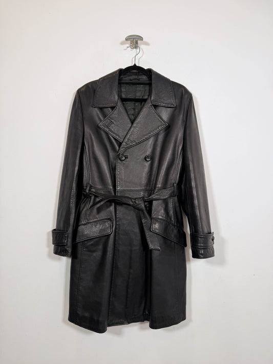 Gabardina de cuero - Talla M