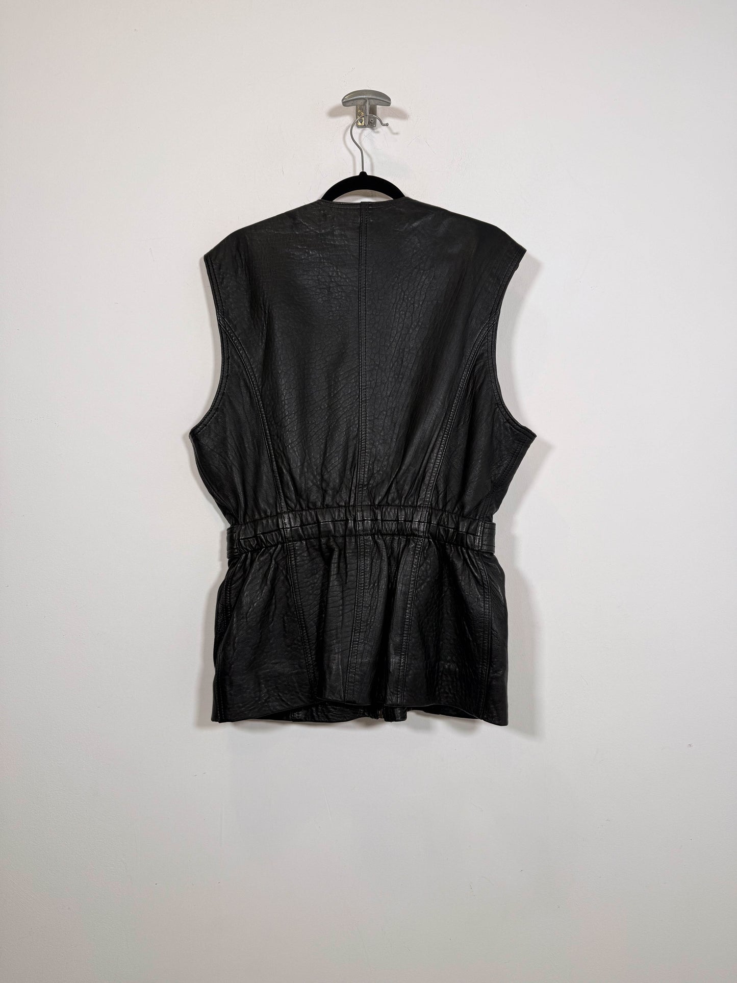 Chaleco de cuero Maddox - Talla M/L