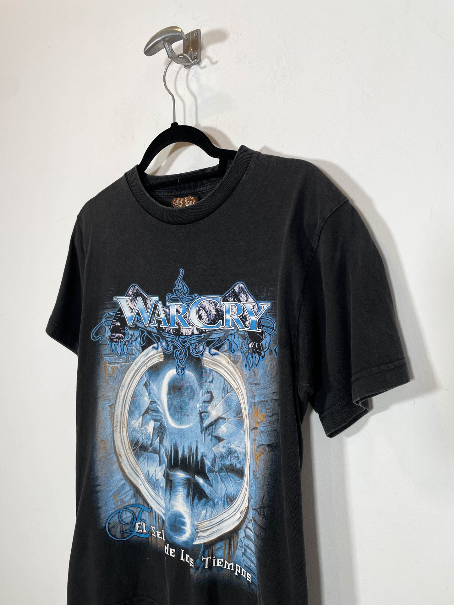 Camiseta WarCry 2002 - Talla M - Caramelo Vintage
