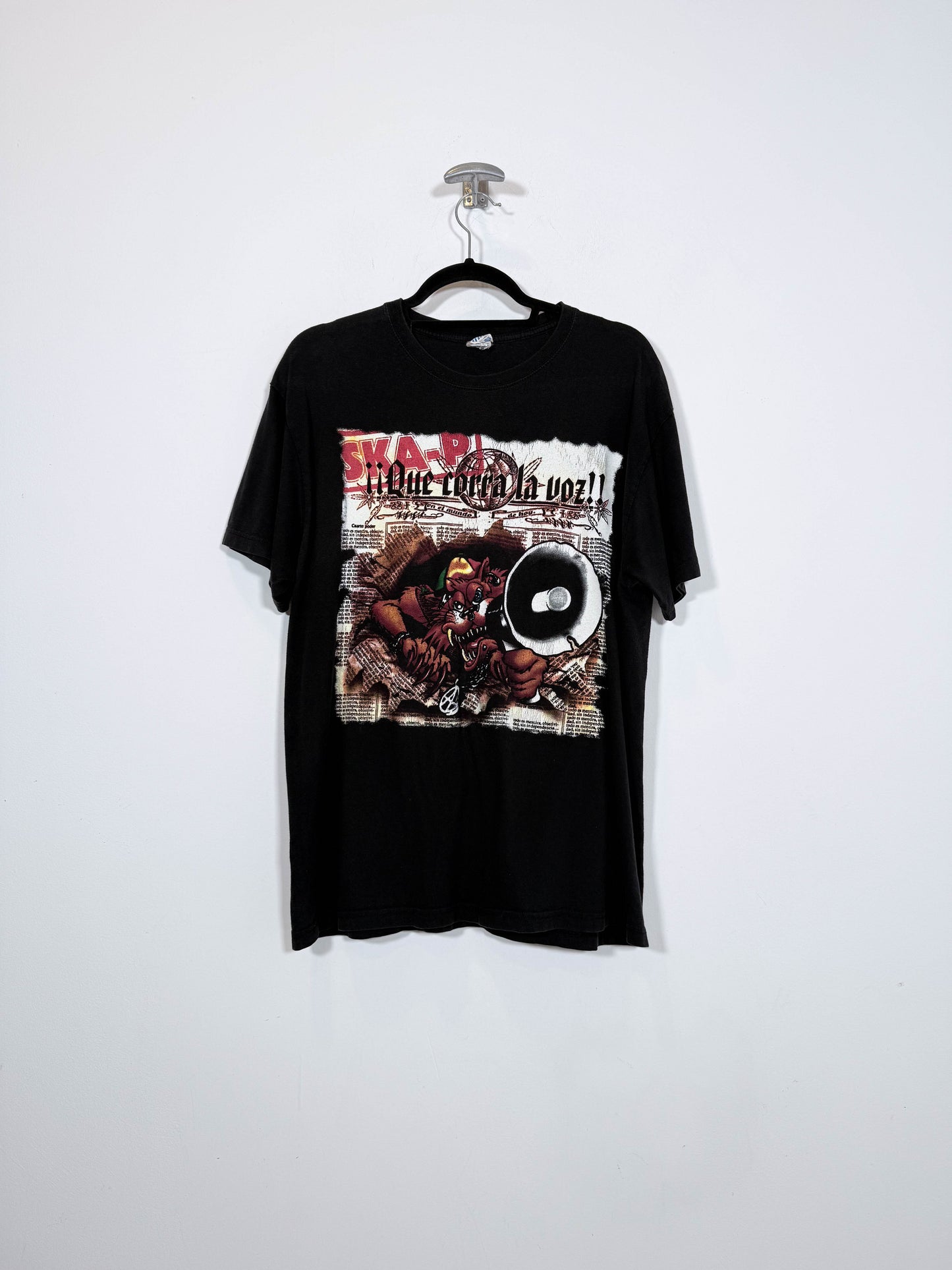 Camiseta Ska P 2002 - Talla L - Caramelo Vintage