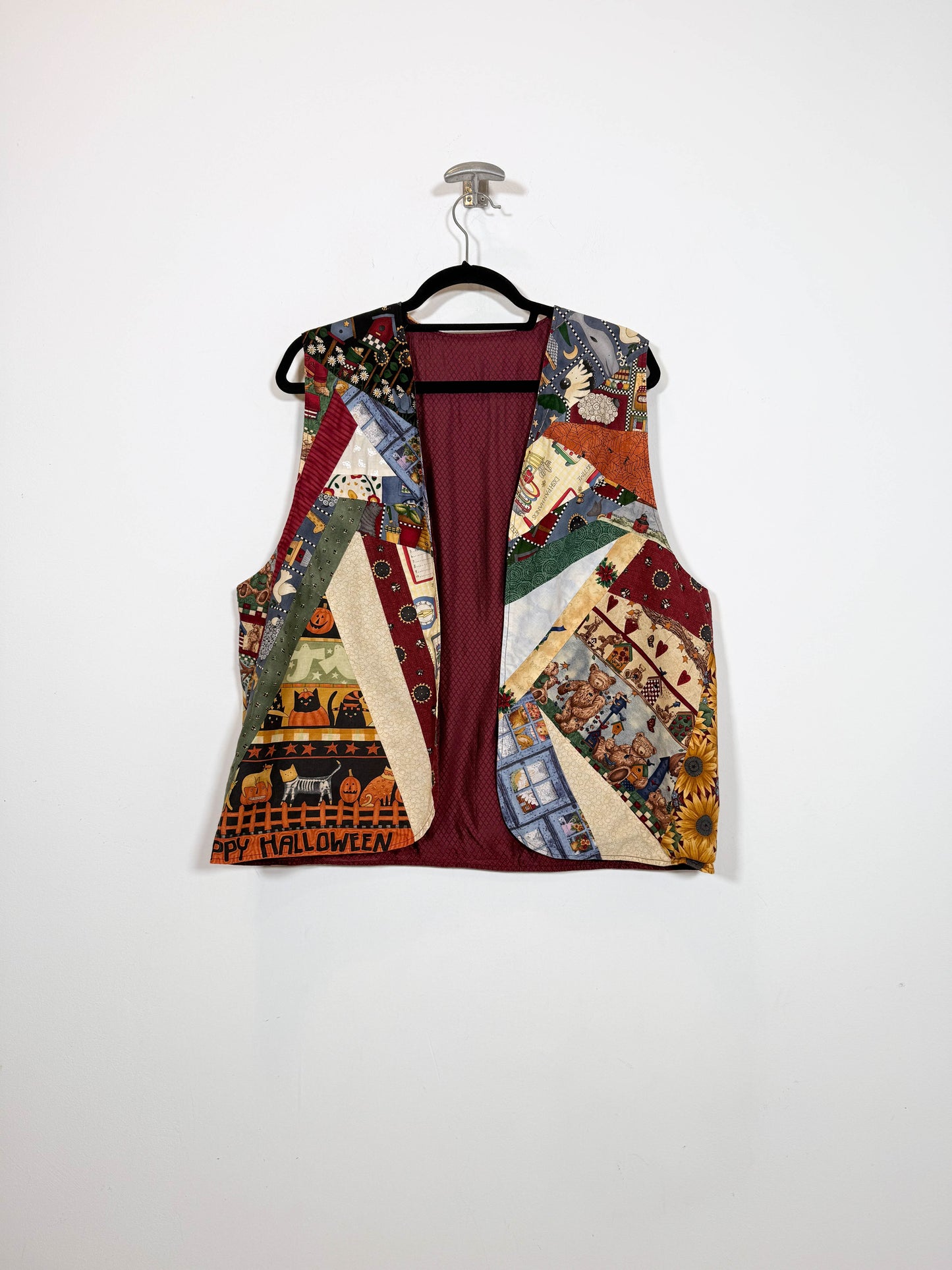 Chaleco Halloween - Talla L/XL - Caramelo Vintage