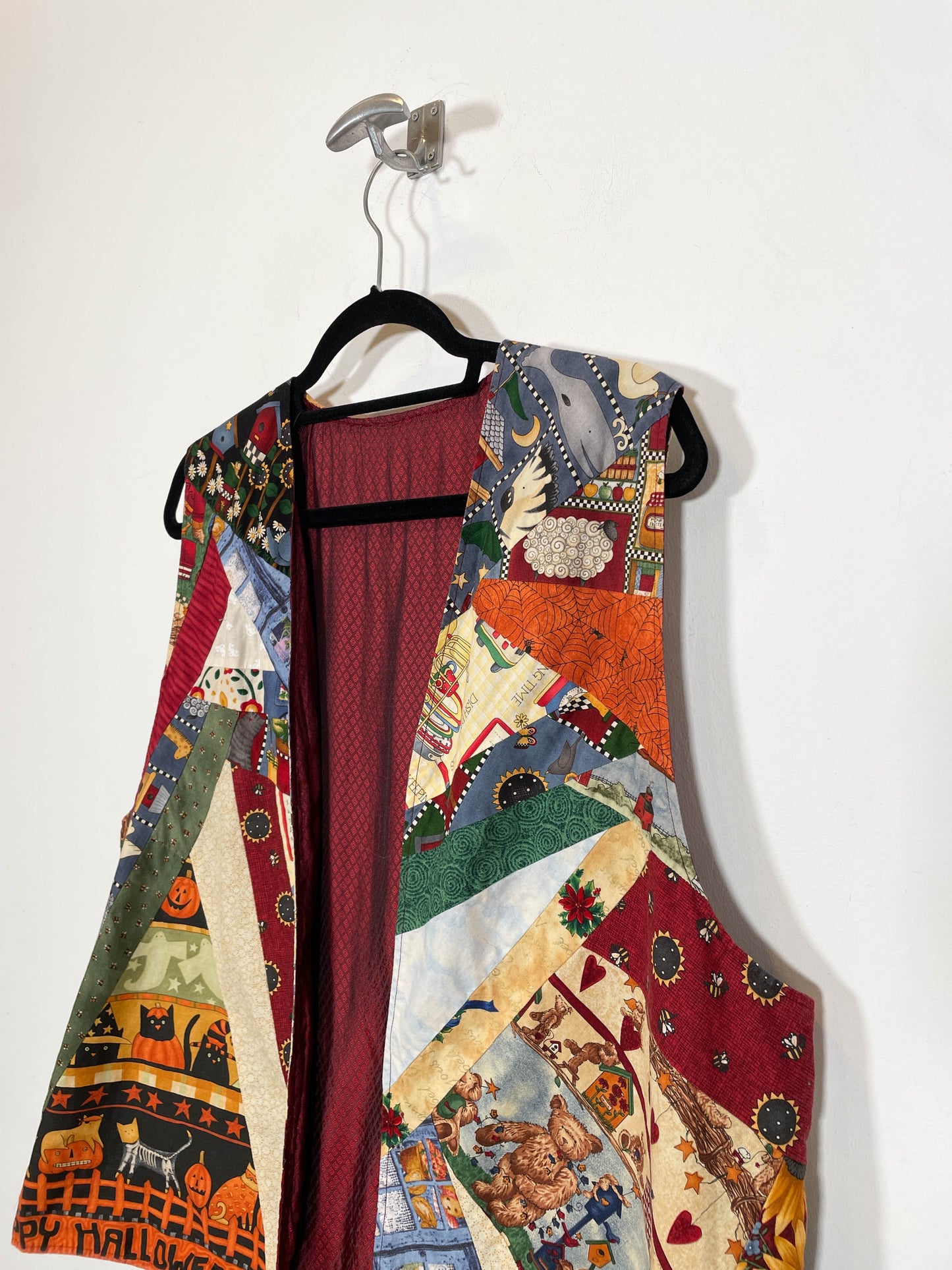 Chaleco Halloween - Talla L/XL - Caramelo Vintage