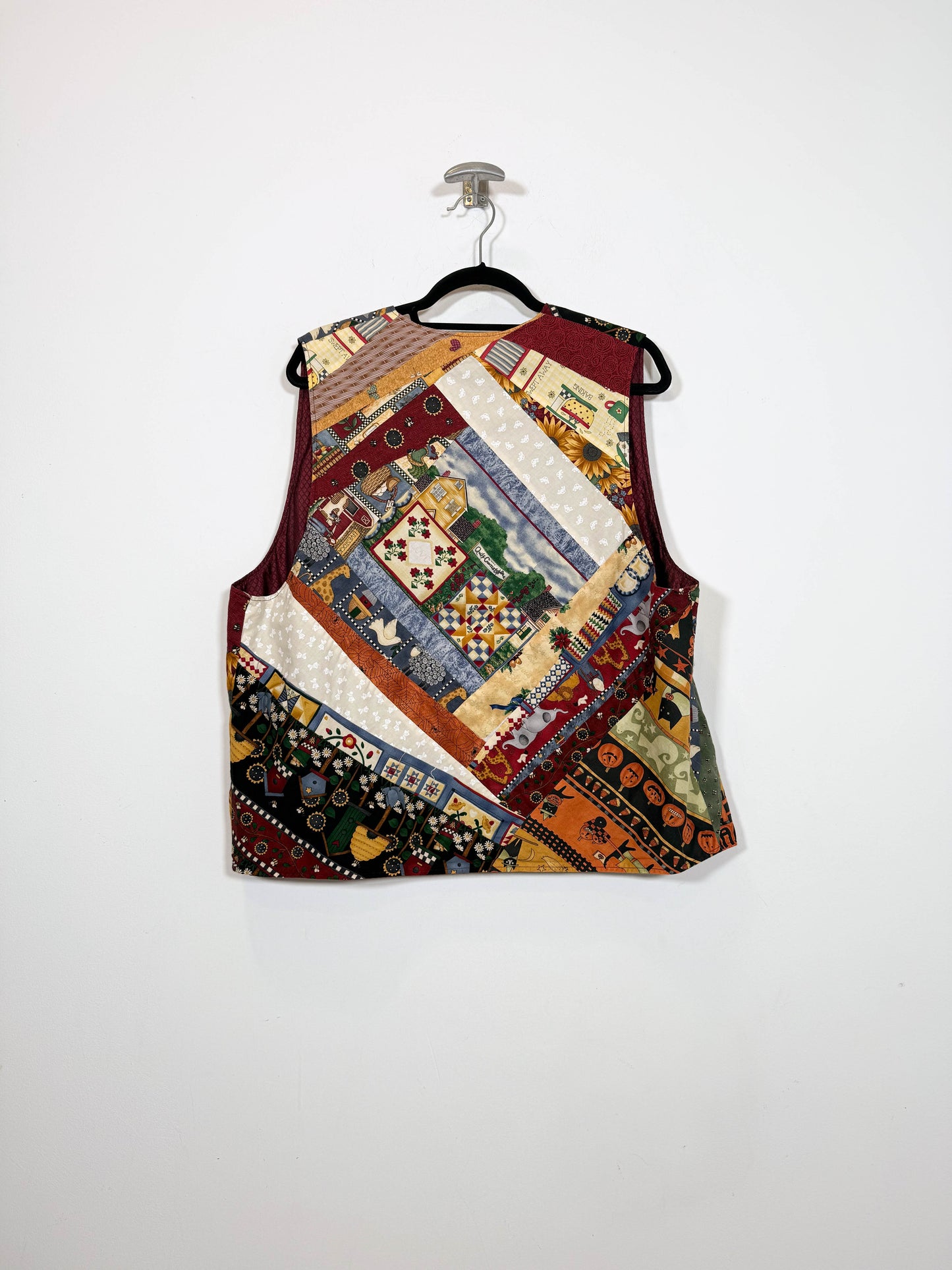 Chaleco Halloween - Talla L/XL - Caramelo Vintage