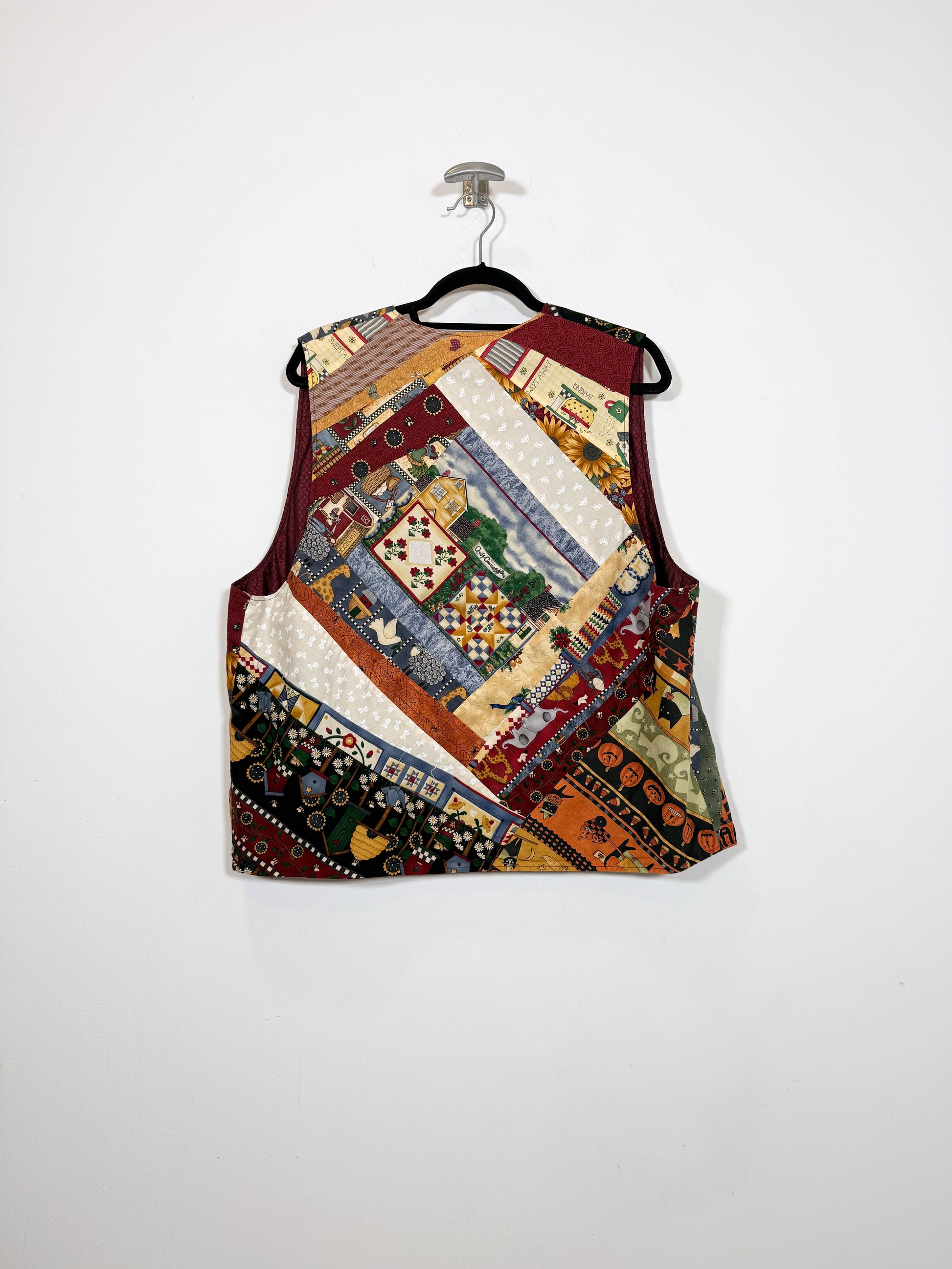 Chaleco Halloween - Talla L/XL - Caramelo Vintage