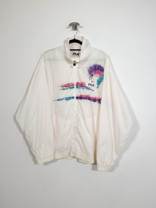Tracktop Fila 90's - Talla L - Caramelo Vintage