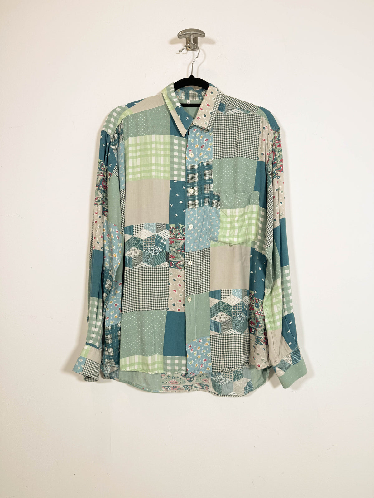 Camisa Patchwork - Talla M