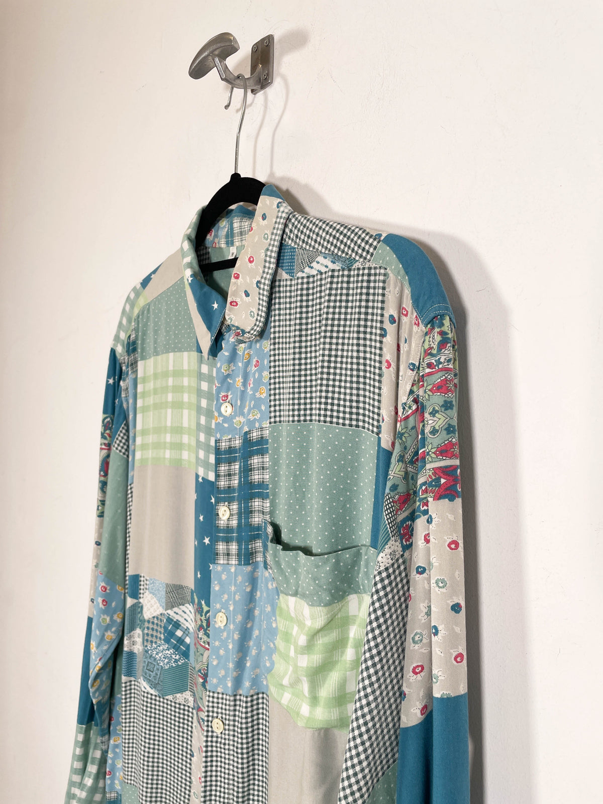 Camisa Patchwork - Talla M