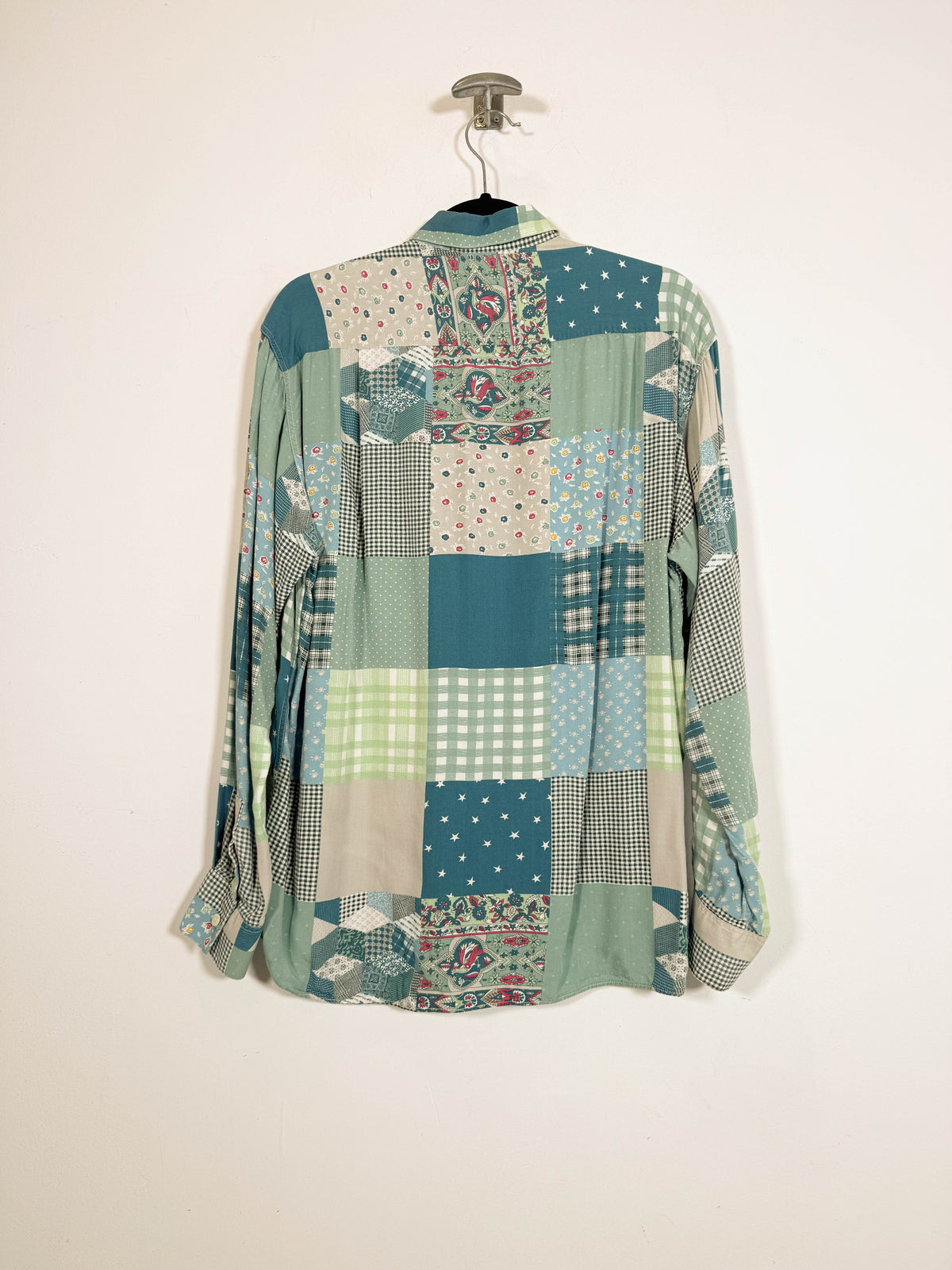 Camisa Patchwork - Talla M
