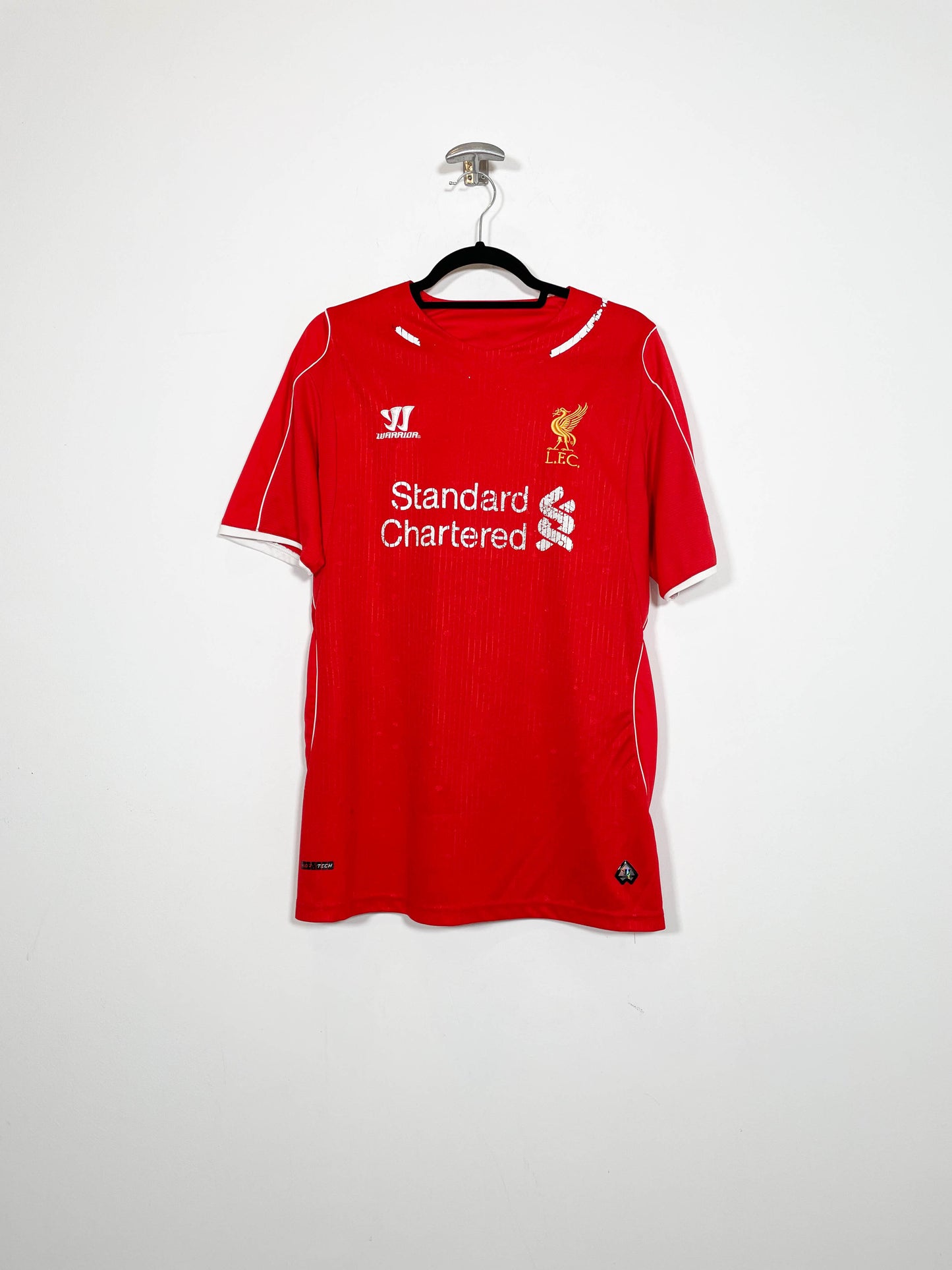 Camiseta Liverpool F.C. 2014/15 - Talla M - Caramelo Vintage