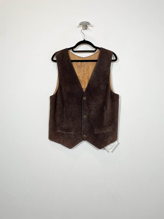 Chaleco de ante DS - Talla L - Caramelo Vintage