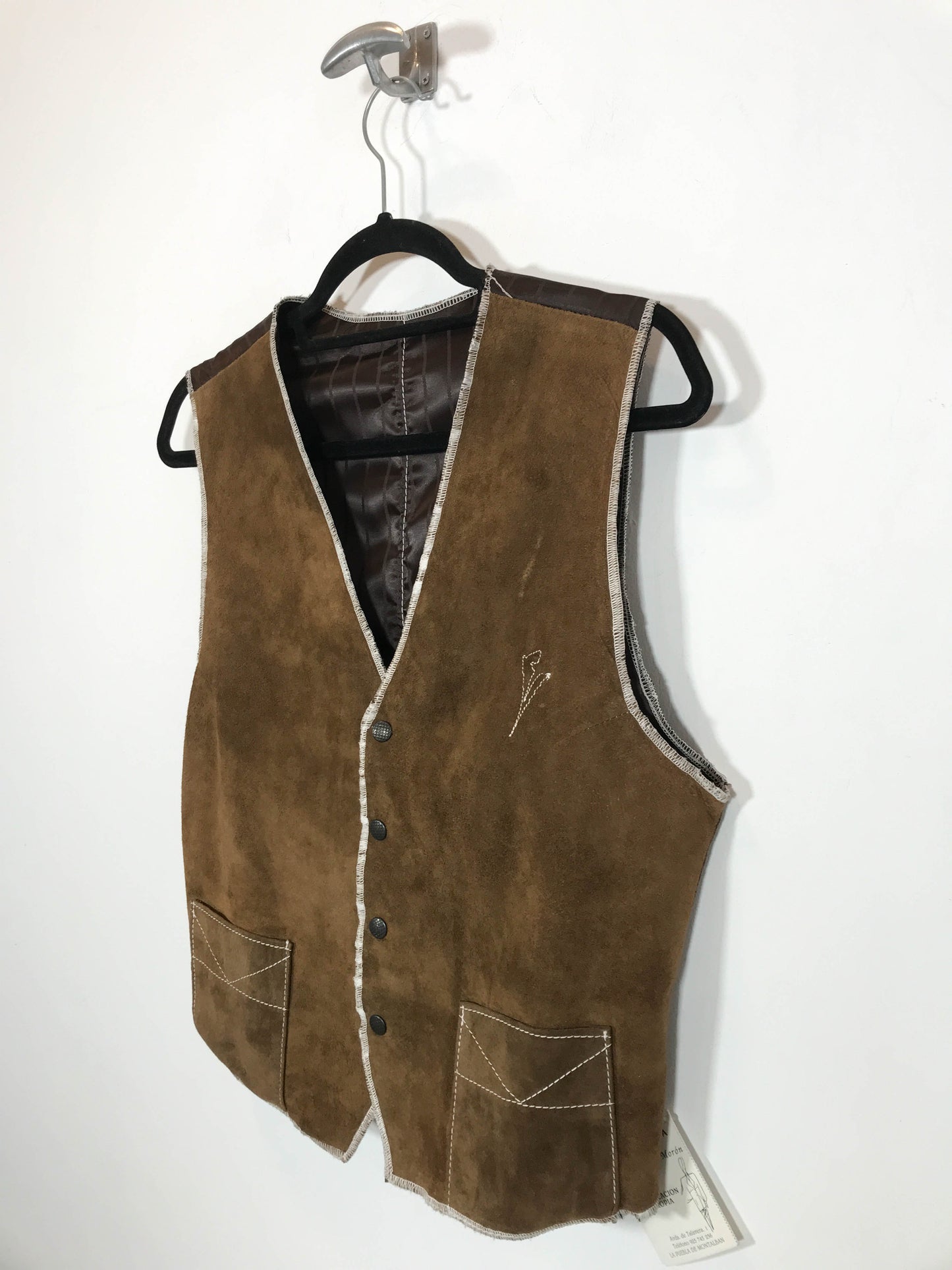 Chaleco de ante DS - Talla L