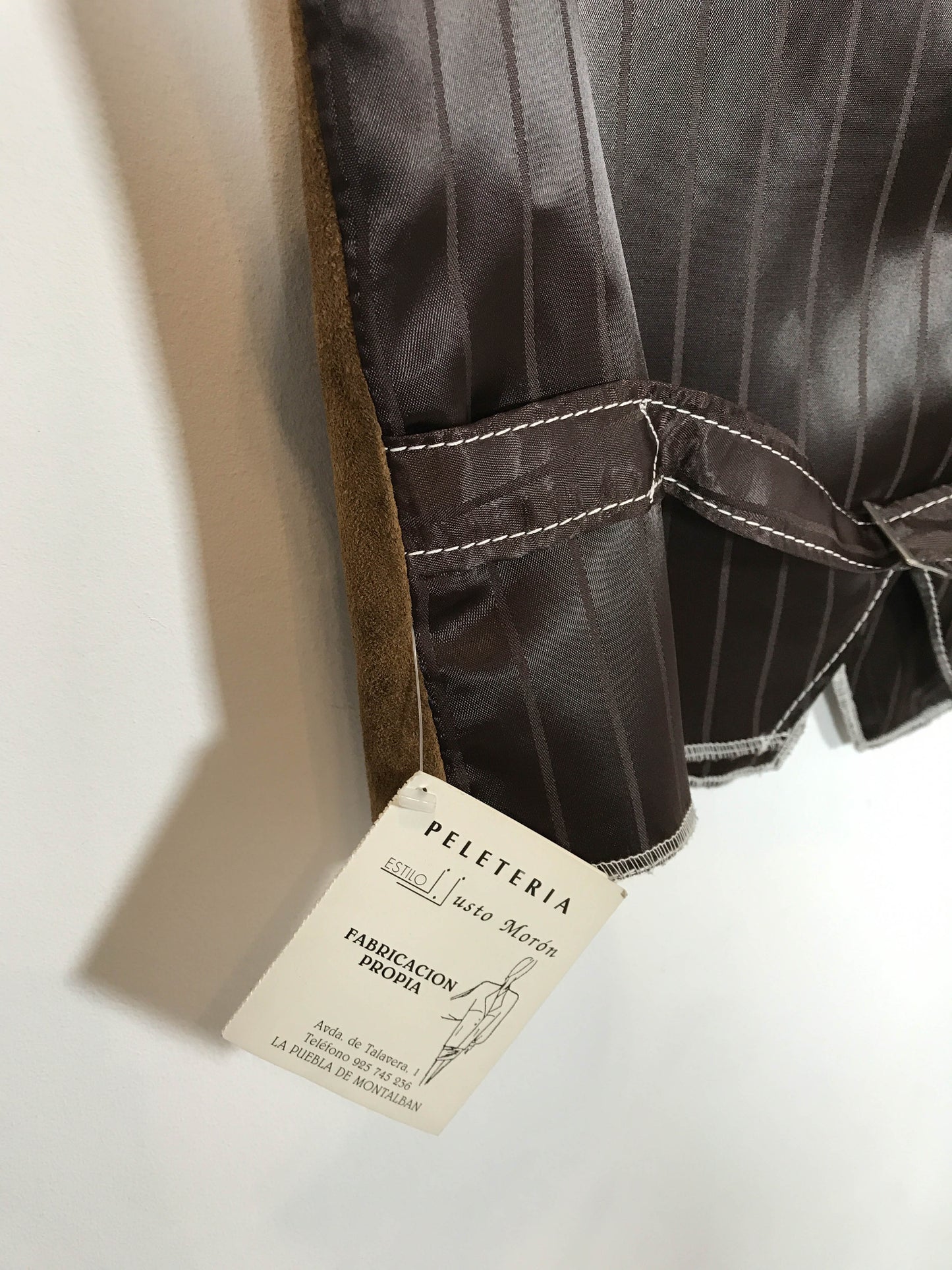 Chaleco de ante DS - Talla L