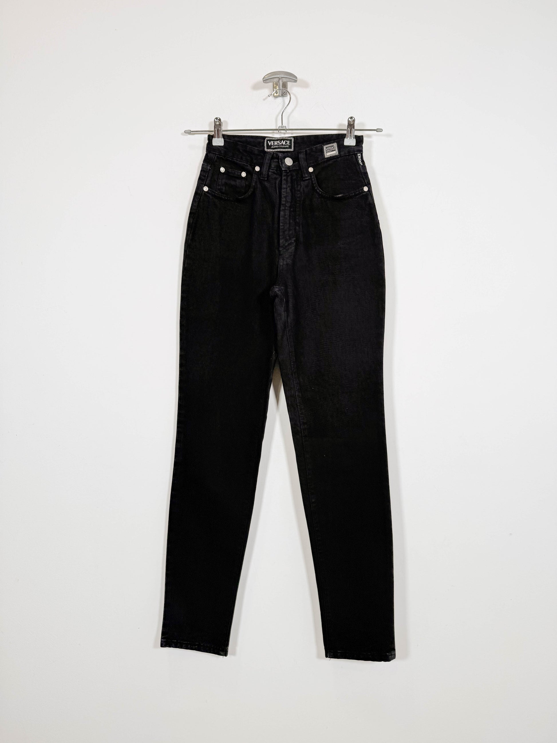 Pantalón Versace Jeans Couture - Talla 32/34 - Caramelo Vintage