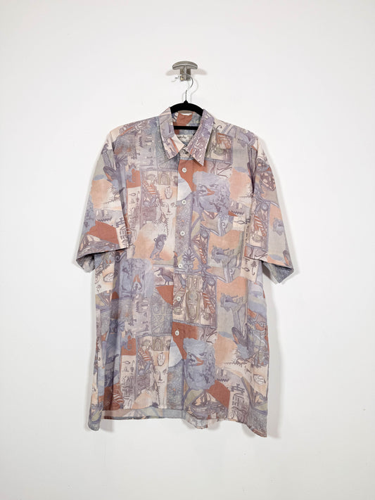 Camisa Angelo Litrico - Talla L - Caramelo Vintage