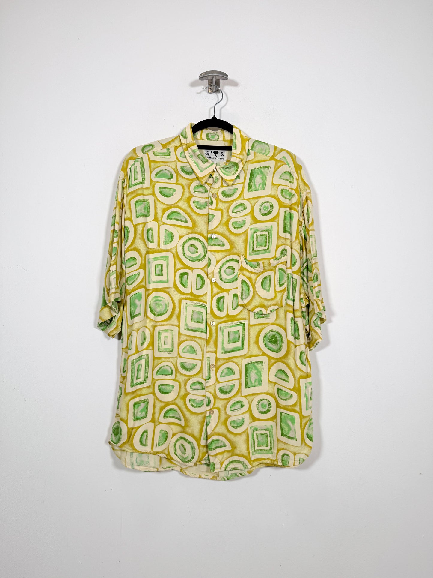 Camisa Casual - Talla L - Caramelo Vintage